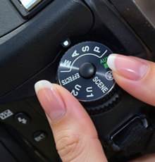 Image of Dial rotation detection in cameras